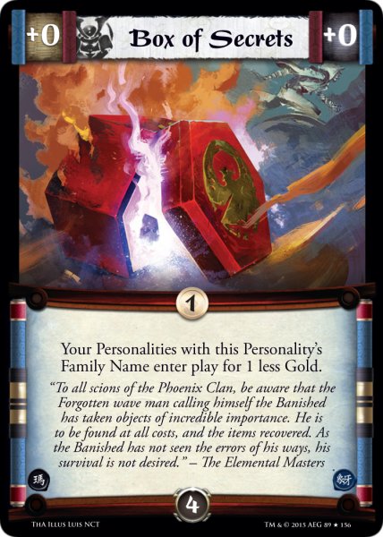Box of Secrets FOIL